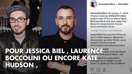 PHOTOS. Reese Witherspoon, Pink, Djibril Cissé... les people fiers de leurs transformations sur dix ans