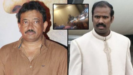 RGV Touches KA Paul's Feet In Mumbai Hotel | Filmibeat Telugu