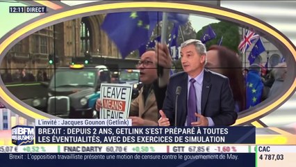 Brexit : "Le tunnel sous la Manche est prêt à toute éventualité", Jacques Gounon – 16/01