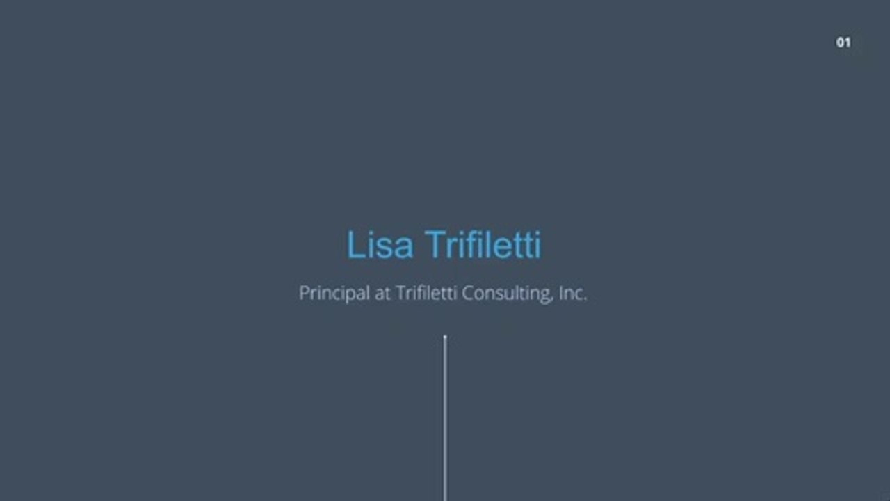 Lisa Trifiletti - Former Deputy Executive Director, Environmental Programs Group