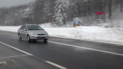 Bolu-Gerede'de Yol 1 Saat Kapalı Kaldı-Ek