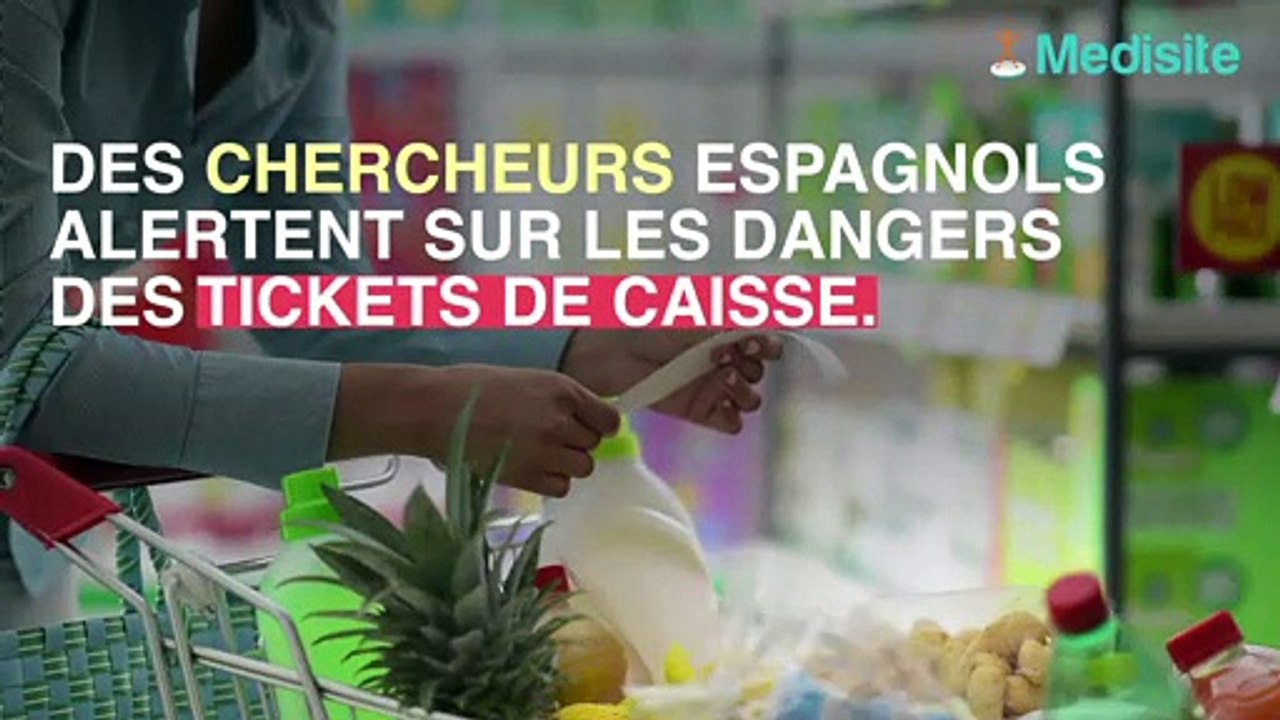 Un composant dangereux dans les tickets de caisse ?