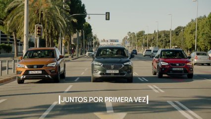 Los tres SUV de SEAT, ruedan juntos por primera vez