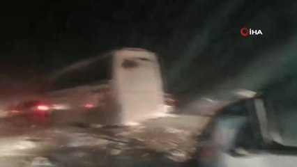 Büyükşehir Çat'ta Tipiye Yakalanan Vatandaşları Kurtardı