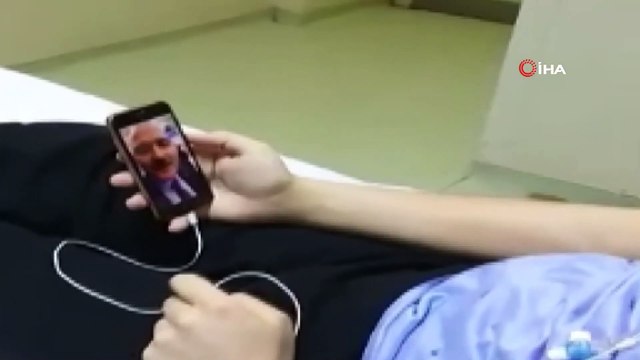 Cumhurbaşkanı Erdoğan ve Bakan Soylu Lösemi Tedavisi Gören Genci Telefonla Aradı