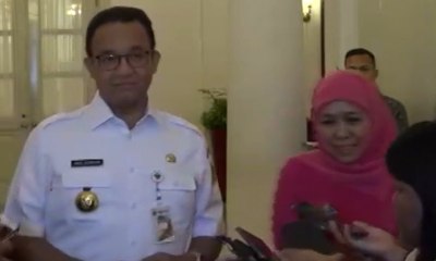 Bahas HUT Muslimat NU, Khofifah Temui Anies Baswedan