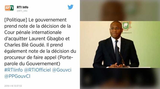 Côte d'Ivoire. Gbagbo acquitté de crimes contre l’humanité : la Cour pénale internationale va faire appel