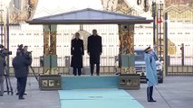 Cumhurbaşkanı Erdoğan, Hırvatistan Cumhurbaşkanı Kolinda Grabar Kitaroviç'i resmi törenle karşıladı