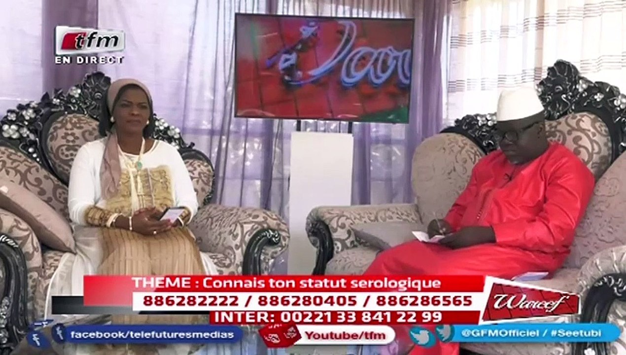 REPLAY - WAREEF avec EVA TRA - THEME : "CONNAIS TON STATUT SERELOGIQUE" - 16 Janvier 2019