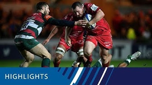 Scarlets v Leicester Tigers (P4) - Highlights 12.01.19