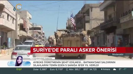 Suriye'de paralı asker önerisi