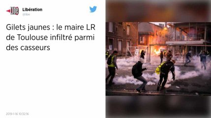Gilets jaunes. Le maire de Toulouse s’est infiltré parmi les casseurs pour « voir leur mode opératoire »