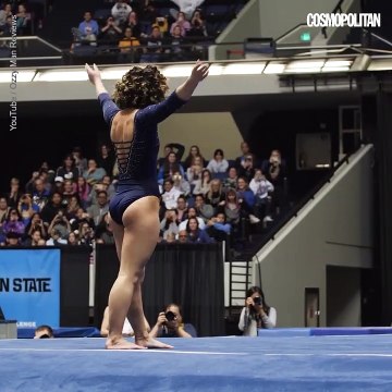 La routine de gymnastique incroyable de Katelyn Ohashi