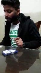 boy singing a song very beautifully