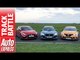Honda Civic Type R vs Renault Megane RS vs Hyundai i30N - hot hatch Track Battle