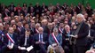 Grand Débat d'Emmanuel Macron avec les maires de Normandie à Grand Bourgtheroulde dans l'Eure.
