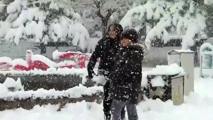 Tokat'ta eğitime kar engeli