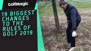 NEW Golf Rules 2019 - 19 Biggest Changes
