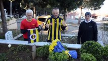 Fenerbahçeli futbolculara destek için İzmir’den İstanbul’a koşuyor - KOCAELİ