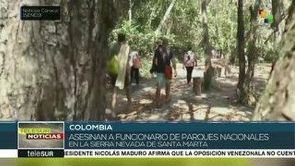 Télécharger la video: Colombia: asesinan a funcionario de Parques Nacionales en Santa Marta