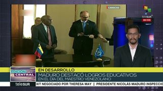 Venezuela firma acuerdo con FAO y UNICEF y alista ejercicios militares