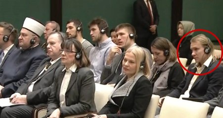 Beşiktaşlı Domagoj Vida, Erdoğan ve Kitarovic'in Ortak Basın Toplantısına Katıldı