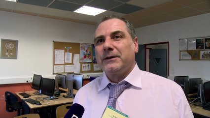 Christophe Ruiz au micro d'Ulrich Téchené