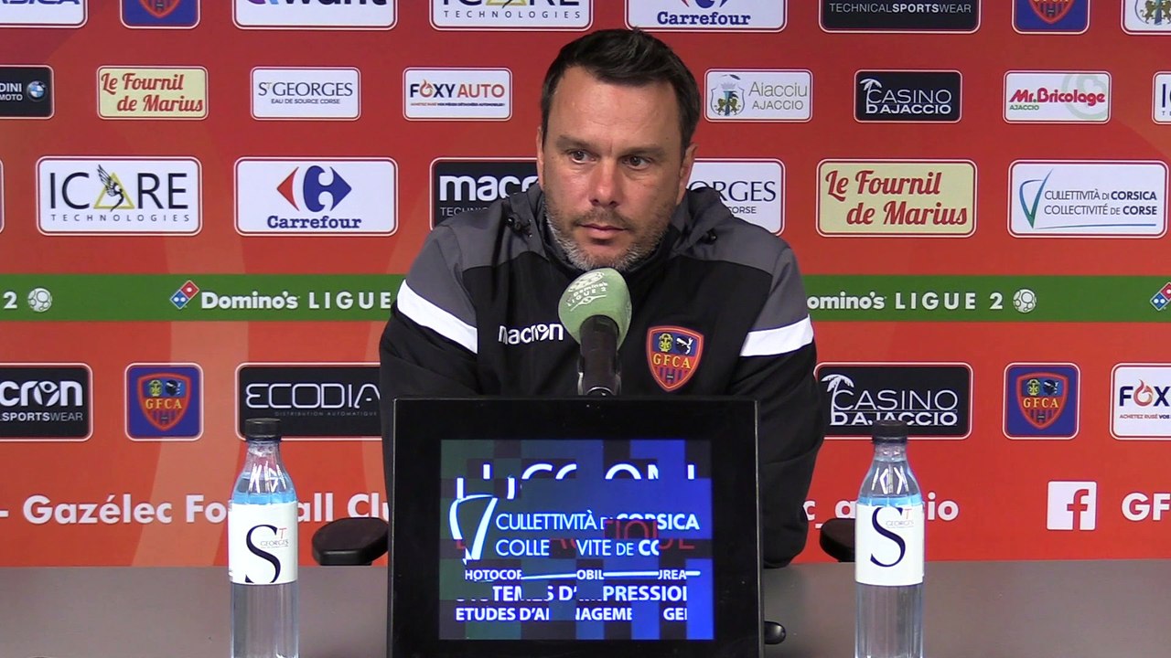 Vidéo : le point presse du coach H. della Maggiore avant Lorient / Gazélec !