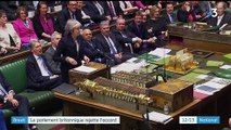 Brexit : le Royaume-Uni en crise après le rejet de l'accord par le Parlement