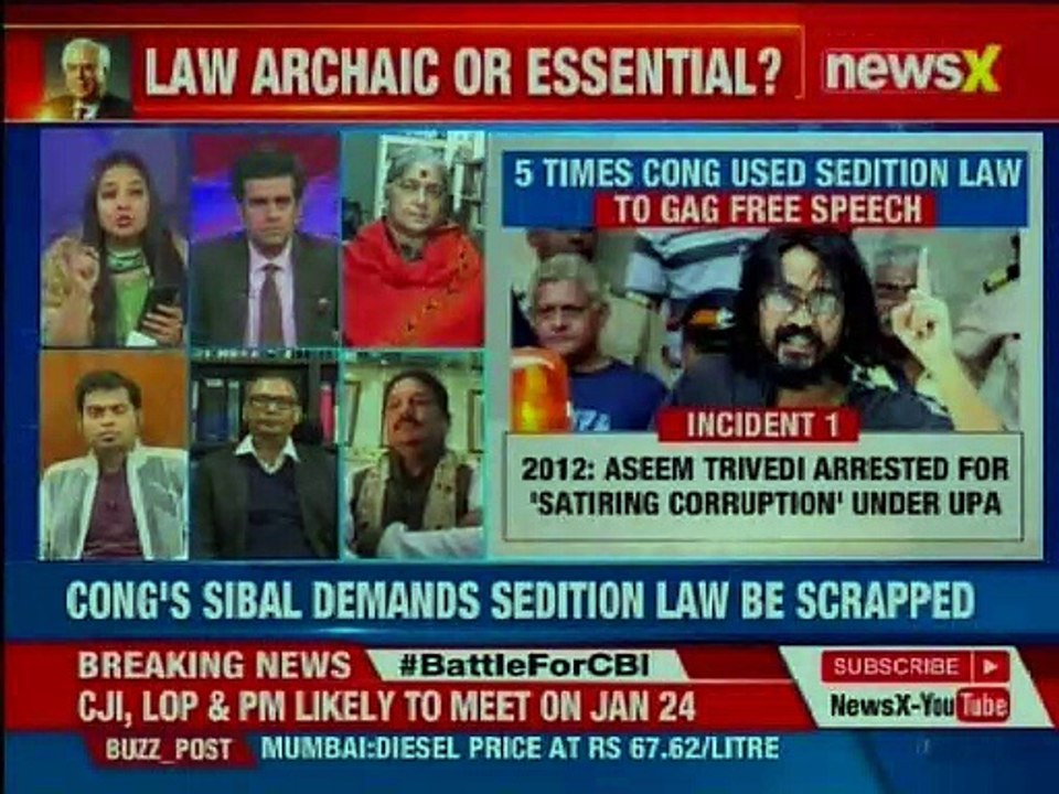 Should Indain govt. scrap 'Sedition law' ? Law Archaic or Essential? | Nation At 9