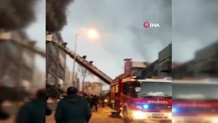 Ankara’da korkutan yangın: 5 yaralı