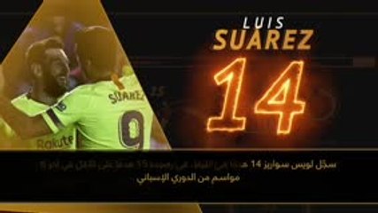 كرة قدم: الدوري الإسباني: المتألقون والخائبون – تألق لويس سواريز مستمر