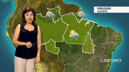 Previsão Norte – Chuva volumosa em Porto Velho (RO)