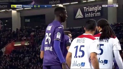 Jimmy Durmaz  Goal HD - Toulouse	1-0	Lyon 16.01.2019