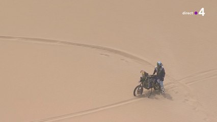 Dakar 2019 : La panne d'essence qui aura brisé le rêve d'Adrien Van Beveren (Yamaha)