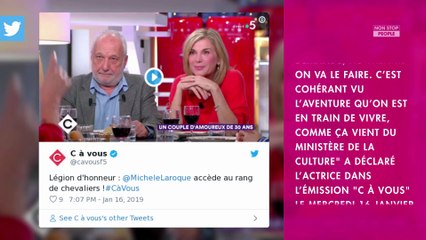 Michèle Laroque : François Berléand va lui remettre la Légion d’honneur