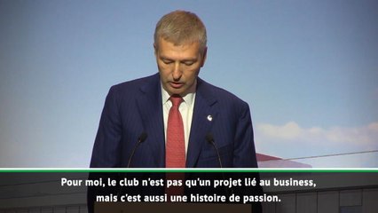 Monaco - Rybolovlev : "Pas qu'un business mais aussi une histoire de passion"