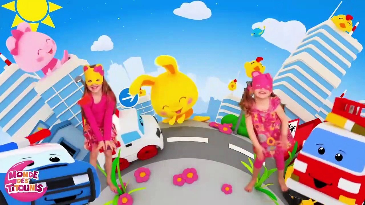 Comptines à gestes pour bébés - Pirouette, cacahuète, il était un petit homme - Titounis part 2/3