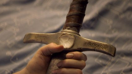 Louis Ashbourne Serkis Learns About A Sword In 'The Kid Who Would Be King'