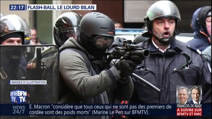 Manifestants blessés : le lourd bilan des LBD