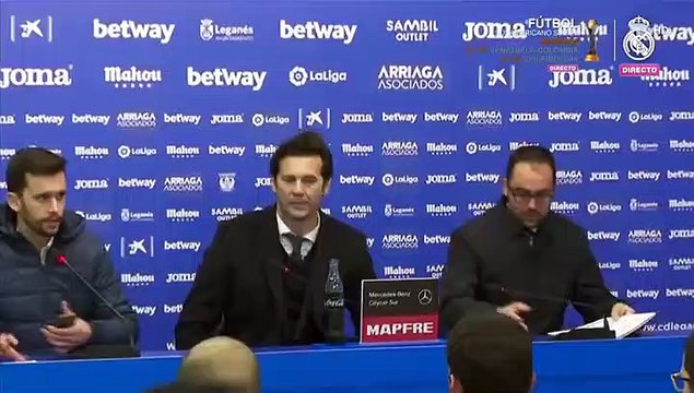 Solari: Esperamos tener a Benzema ante el Sevilla, le necesitamos