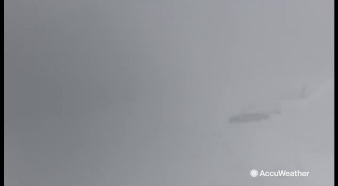 Reed Timmer battles blinding whiteout conditions