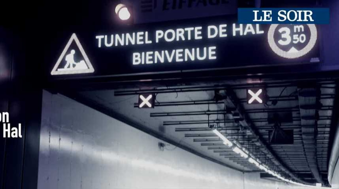 Le chantier de rénovation du tunnel de la Porte de Hal est quasi terminé.