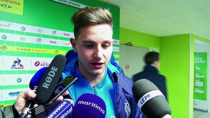 ASSE-OM : la réaction de Florian Thauvin en zone mixte