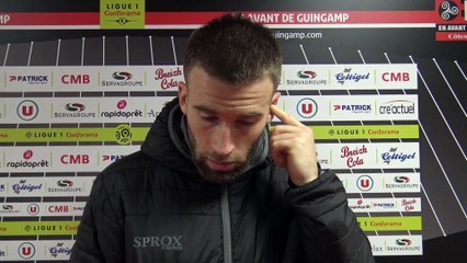 La réaction de Lucas Deaux après Guingamp - Rennes (2-1)