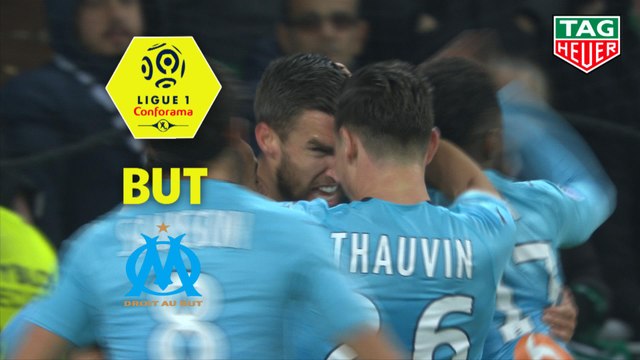 But Kevin STROOTMAN (16ème) / AS Saint-Etienne - Olympique de Marseille - (2-1) - (ASSE-OM) / 2018-19