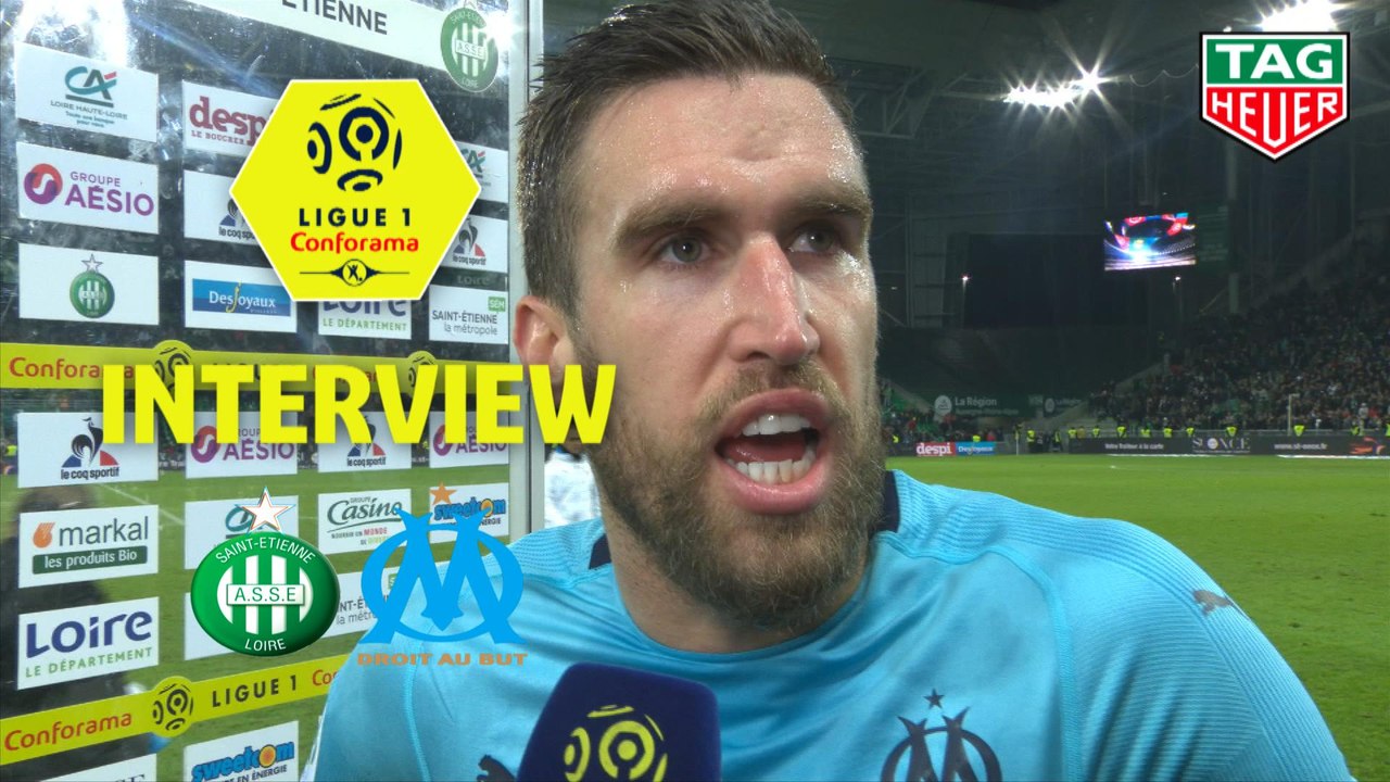 Interview de fin de match : AS Saint-Etienne - Olympique de Marseille (2-1)  - Résumé - (ASSE-OM) / 2018-19