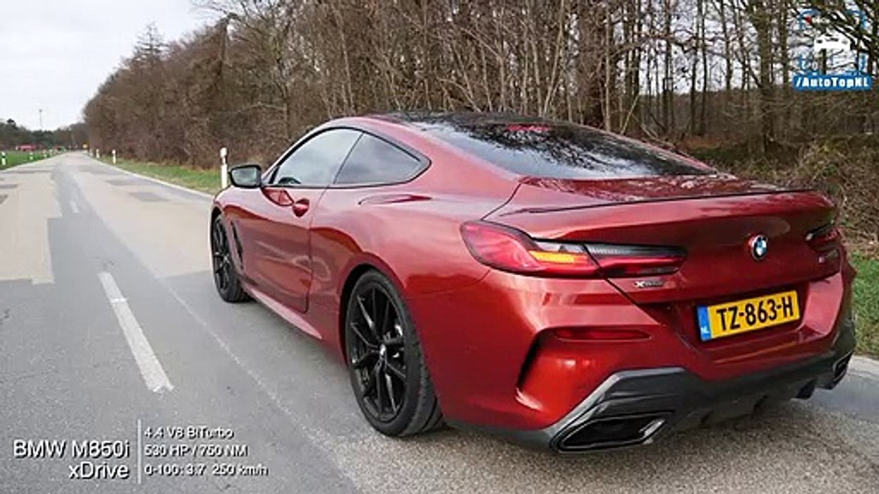 BMW M850i Flexes Its Muscles In Acceleration Test