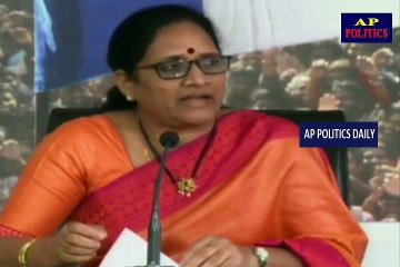 Vasireddy Padma Sensational Comments On Chandrababu - AP Politics Daily