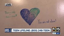 Teen Lifeline volunteers work to help peers in crisis